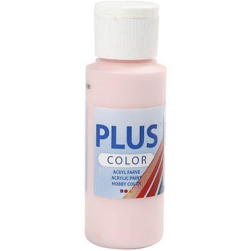 Plus color hobbymaling, soft pink / 60 ml