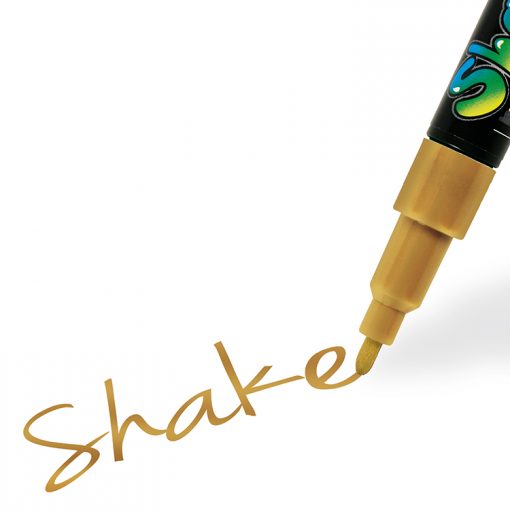 Shake tusch fine, gold 2,5 mm