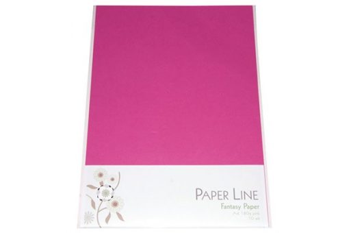Karton / Paper Line A4 180 g i pink