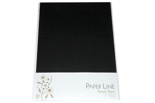 Karton / Paper Line A4 180 g i sort
