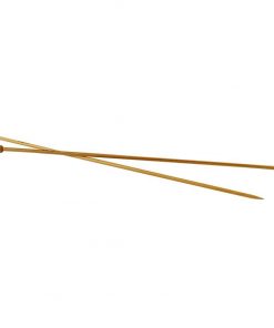 Strikkepinde, nr: 4½, L: 35 cm / 1 par