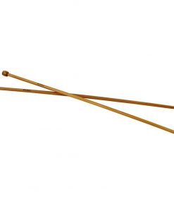Strikkepinde, nr: 5½, L: 35 cm / 1 par