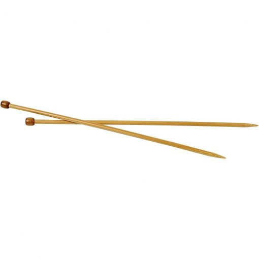 Strikkepinde, nr: 6½, L: 35 cm