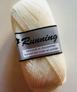 New Running / Råhvid / Uld-polyamid