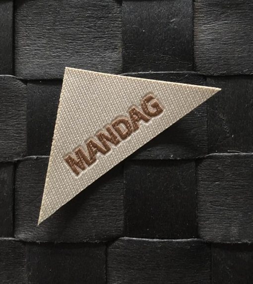 Labels / Mandag / 2,5 x 5,5 cm