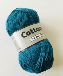 Cotton 8/4 i farven petrol 457 / Bomuldsgarn