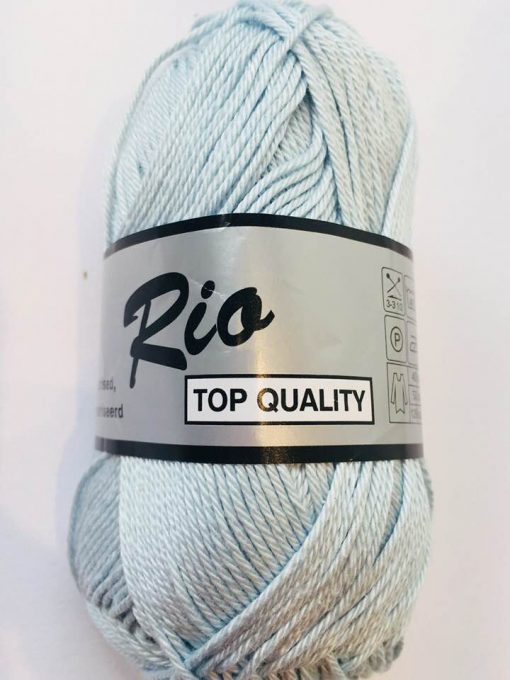 Rio / Merceriseret bomuldsgarn / Sart lyseblå