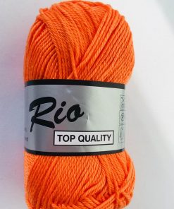 Rio / Merceriseret bomuldsgarn / Orange