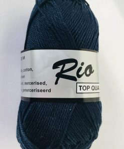 Rio / Merceriseret bomuldsgarn / Mørkeblå