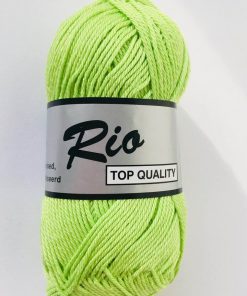 Rio / Merceriseret bomuldsgarn / Lys grøn