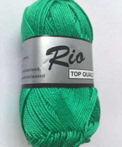 Rio / Merceriseret bomuldsgarn / Klar grøn