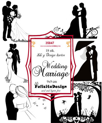 Toppers / Wedding Marriage / Felicita Design