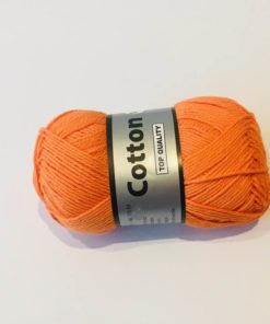 Bomuldsgarn, Cotton 8/4 / Orange