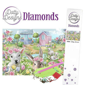 Diamant sæt / Dyreunger / Dotty Design