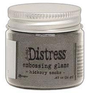 Embossing glaze hickory smoke / Distress