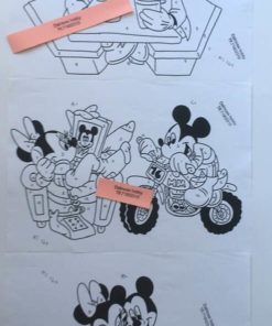 Mickey & Minnie / lap på lap