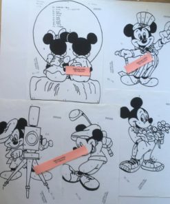 Mickey mouse uro / Lap på lap