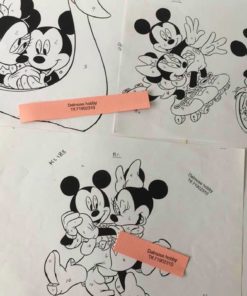 Mickey & Minnie uro / Lap på lap