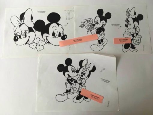 Mickey & Minnie uro / Lap på lap