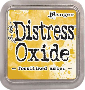 Distress oxide / Forssilized amber