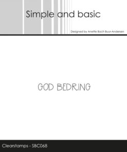Stempel / God bedring / Simple and basic
