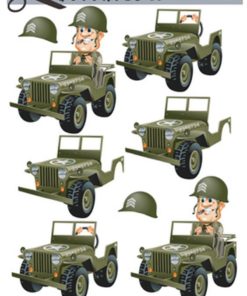 Militærmand i jeep / Quickies
