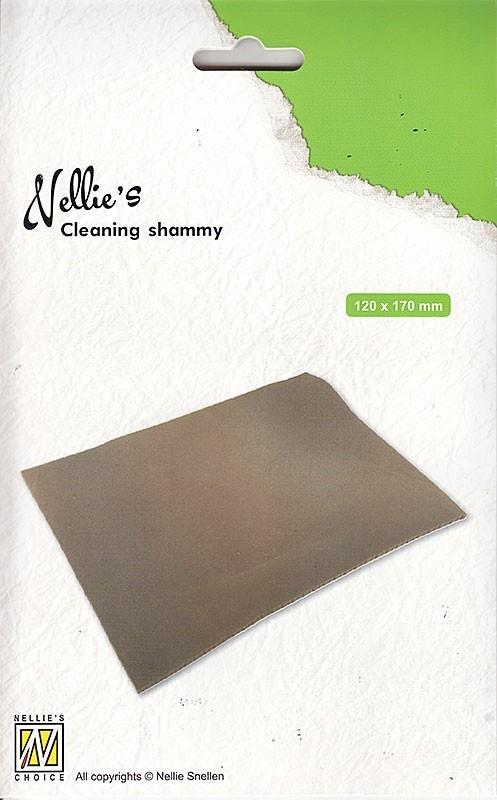 Cleaning shammy / Rengøring af stempler