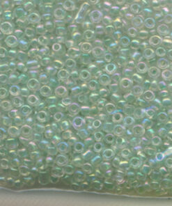 Glasperler 2,5 mm / Jade iris