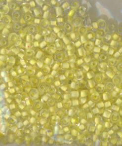 Glasperler 2,5 mm / Krystal gul