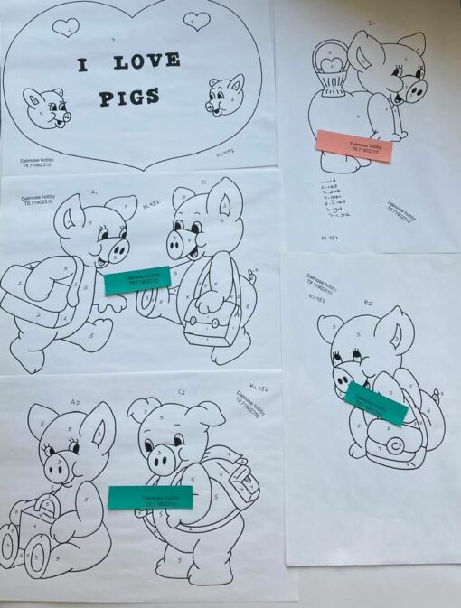 Uro / I love pigs / Lap på lap
