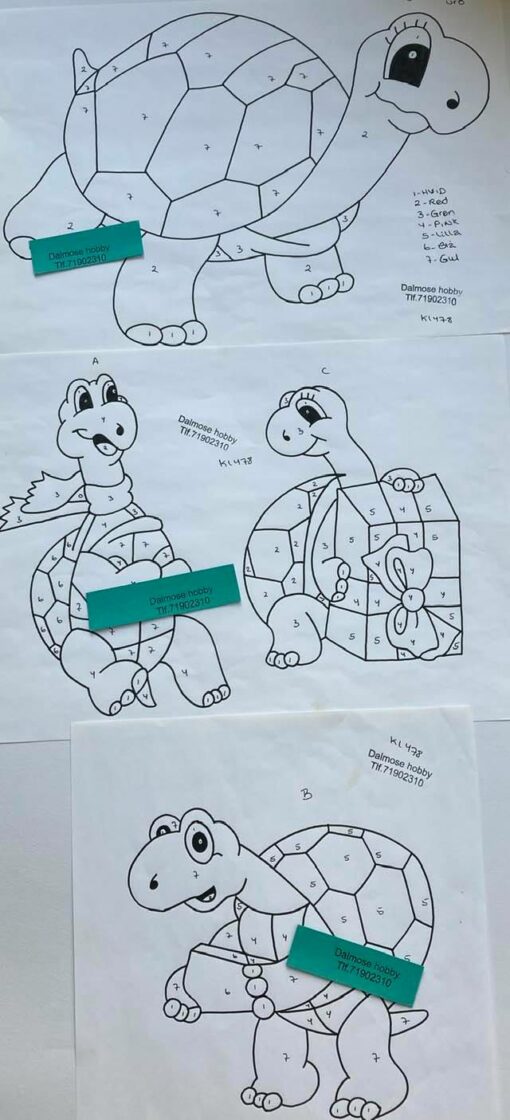 Uro / Skildpadde / Lap på lap