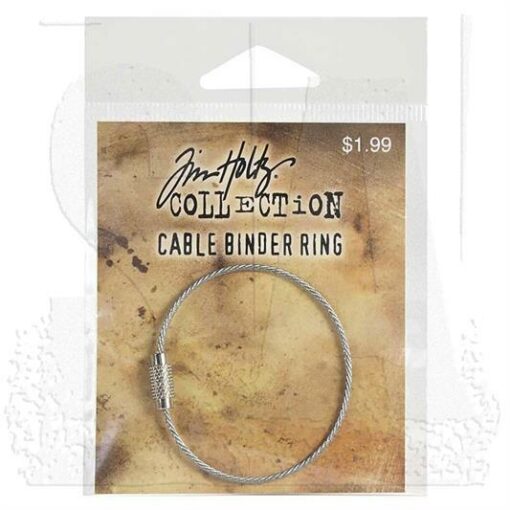 Cable binder ring / Tim Holtz