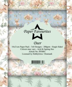 Karton slimcard / Deer / Paper favourite