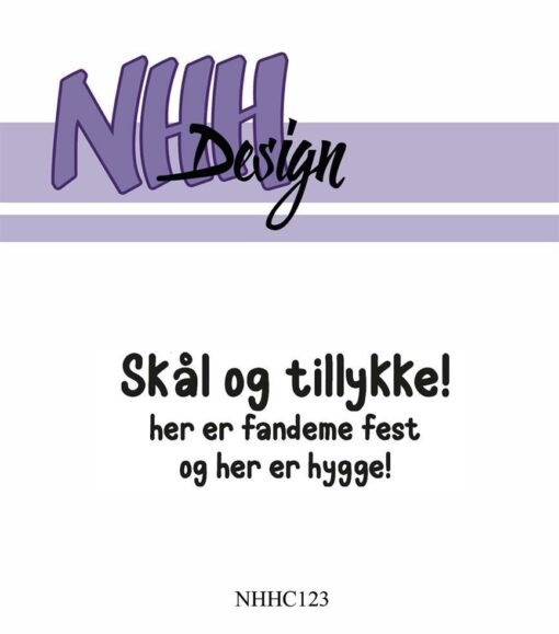 Stempel / Dansk tekst / NHH Design