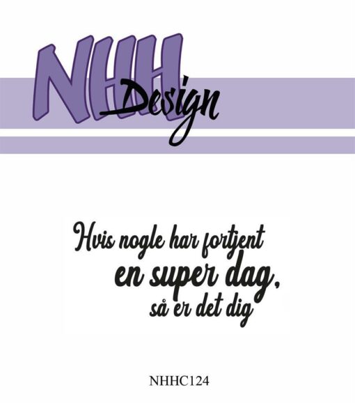 Stempel / Dansk tekst / NHH Design