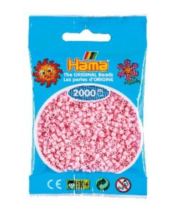 Hama mini perler / 2000 stk, pastel rosa