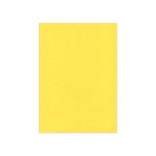 Linnen karton / Bright yellow / A4