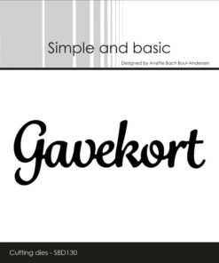 Dies / Gavekort / Simple and basic