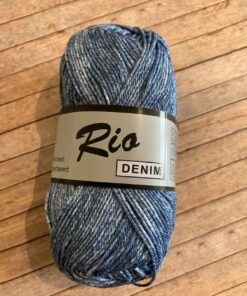Rio Denim / Merceriseret bobuldsgarn / Jeans blå