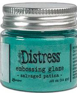Distress embossing glaze / Salvaged patina