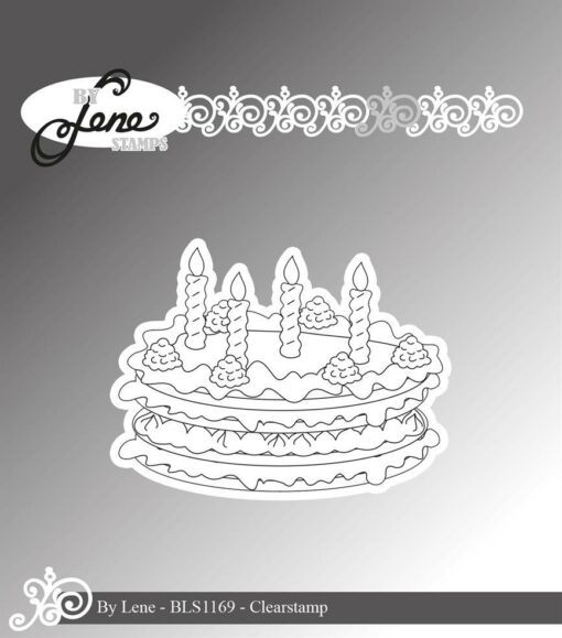 Stempel / Birthday cake / By Lene