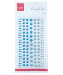Enamel dots / Two blue / Marianne Design