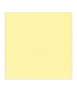 Linnen karton 30,5 x 30,5 cm / Light yellow