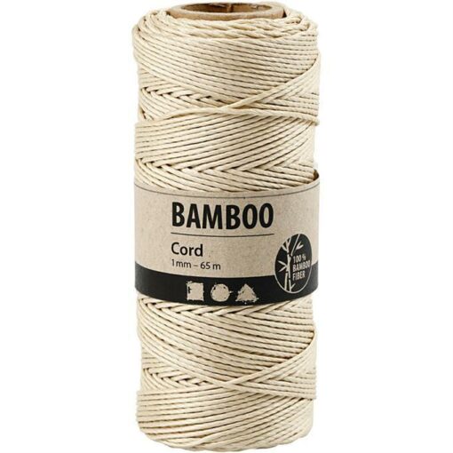 Bamboo cord / Off-white