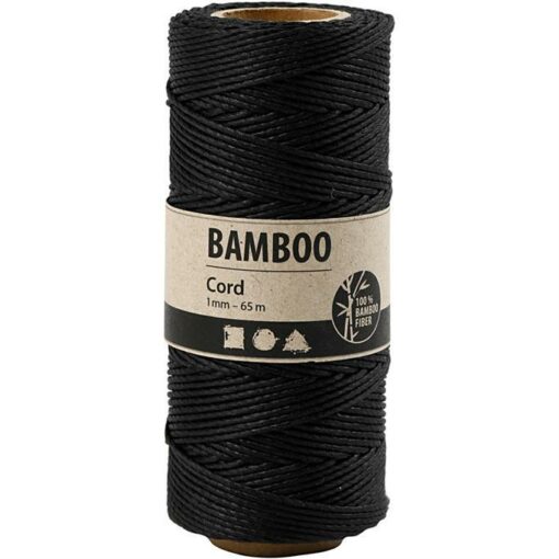 Bamboo cord / black