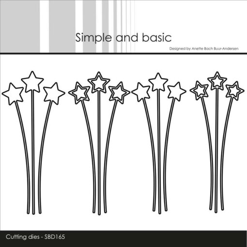 Dies / Decorative star branches / Simple and Basic
