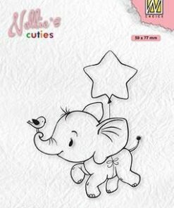 Stempel / Elephant with star / Nellie Snellen