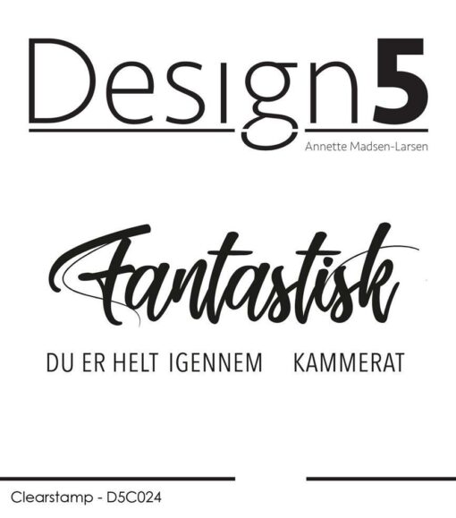 Stempel / Fantastisk / Design5
