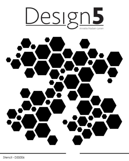 stencil / Hexagon / design5