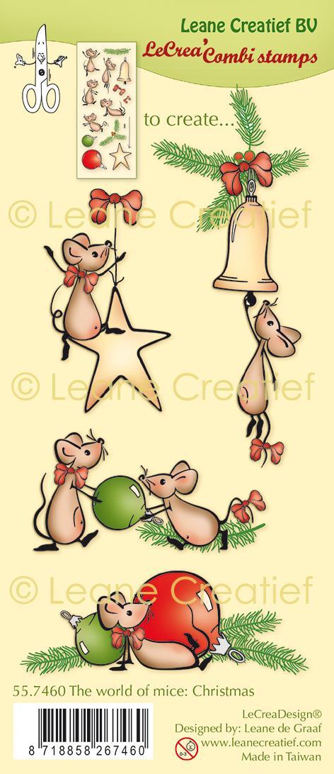 Stempel / The world of mice / Leane Creatief